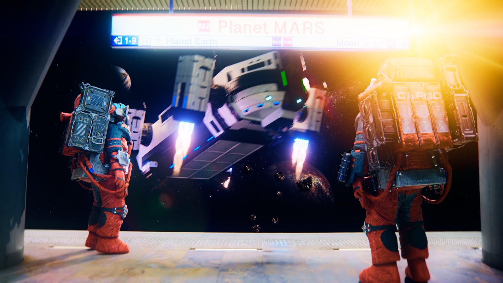 Metro Space Station Behind The Scenes - SynthEyes 3D Camera Matchmoving